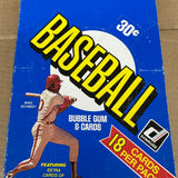 1981 Donruss Baseball Wax Box Clean!