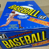 1981 Donruss Baseball Wax Box Clean!