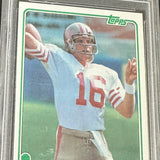 1981 Topps #216 Joe Montana rookie PSA 6