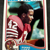 1982 Topps Ronnie Lott rookie Ex/Mint