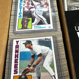 1984 Topps Baseball Complete set Nr Mint Mattingly, Straw RCs