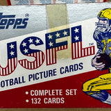 1985 Topps USFL Football Set