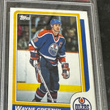 1986 Topps #3 Wayne Gretzky PSA 8