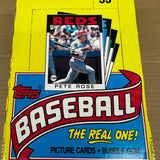 1986 Topps Baseball Wax box
