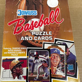 1987 Donruss Wax Box Maddux Bonds Bo Jax