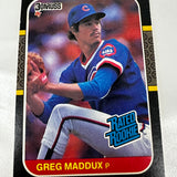 1987 Donruss Greg Maddux rookie Nr Mint