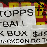 1988 Topps Football Rack Box BBCE