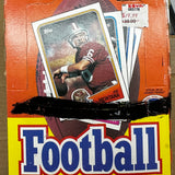 1988 Topps Football Sealed Wax Pack Box BBCE