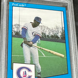 1989 Procards Bernie Williams Rookie Columbus Clippers PSA 10