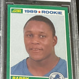 1989 Score Barry Sanders rookie BCCG Graded 10