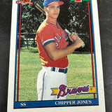1991 Topps Chipper Jones rookie Nr Mint