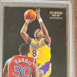 1996 Fleer #203 Kobe Bryant rookie PSA 8