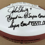 John Elway Signed Football Mint! SGC Authentication!