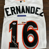 Alex Fernandez signed Marlins Jersey PSA/DNA