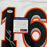 Alex Fernandez signed Marlins Jersey PSA/DNA