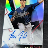 2018 Topps Finest Max Fried Rookie Autographed Card MINT!