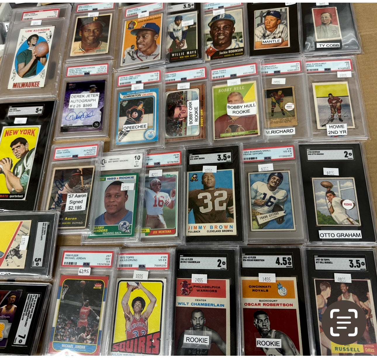 Sports cards & Memorabilia