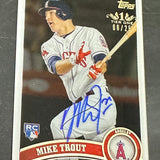 2013 Topps Tier One Mike Trout Autograph #'d25
