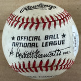 Hank Aaron signed ball 755 Inscription JSA