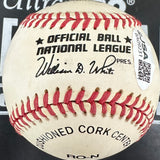 Hank Aaron signed baseball JSA