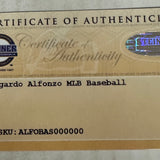 Edgardo Alfonzo signed ball Steiner cert