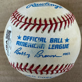 Yogi Berra signed ball Inscribed MVP '51,54,55 JSA