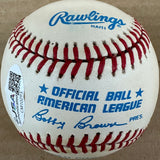 Whitey Ford signed ball JSA