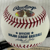 Doc Gooden signed ball 85 Cy Young Inscription Steiner cert
