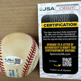 Gordie Howe signed ball Inscribed "Mr. Hockey" JSA
