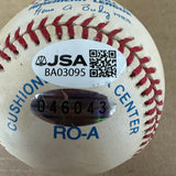 Derek Jeter signed American League Baseball