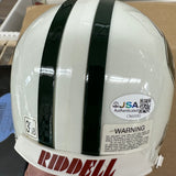Joe Namath signed Mini Helmet JSA Authentication