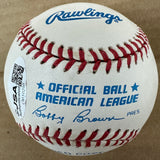Nolan Ryan signed Baseball JSA