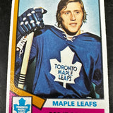 1974 Topps #180 Borje Salming rookie Ex+ to Ex/Mint