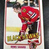 1981 Opeechee #63 Denis Savard rookie Ex