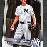 2025 Bowman Chrome Cam Schlittler rookie Nr Mint