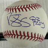 Darryl Strawberry signed ball 83 ROY Inscription Steiner