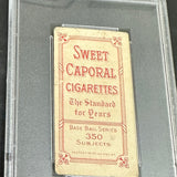 1909 T206 Sweet Caporal Mordecai 3 Fingers Brown Chicago Shirt PSA 1 Well Centered!