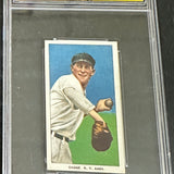 1909 T206 Piedmont Hal Chase Throwing Dark cap MBA 5.5