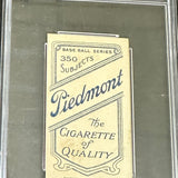 1909 T206 Piedmont Hal Chase Throwing Dark cap MBA 5.5