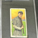 1910 Piedmont T206 Johnny Evers With Bat, Chicago On Shirt Yellow SGC 2.5