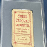 1909 T206 Sweet Caporal Nap Lajoie Throwing PSA 2