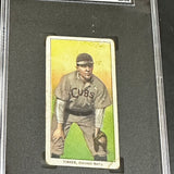 1909 Piedmont T206 Joe Tinker Hands on Knees SGC 1.5