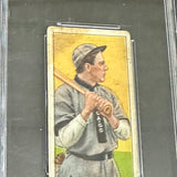 1909 T206 Tolstoi Joe Tinker Bat On Shoulder MBA Graded 1
