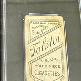 1909 T206 Tolstoi Joe Tinker Bat On Shoulder MBA Graded 1