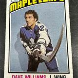 1976 Opeechee #373 Dave Tiger Williams rookie Nr Mint